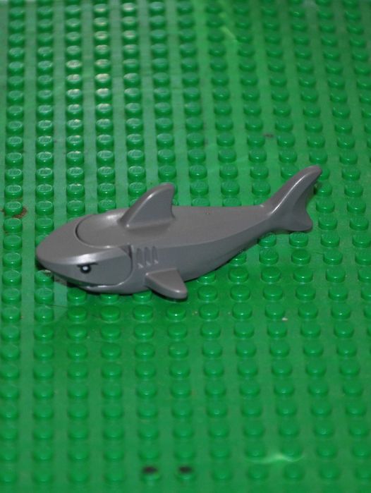 F1816. Figurka LEGO Animal - 14518c04pb01 Shark, rekin