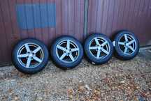 Koła 185/60 R15 4x100 Alufelgi + opony zimowe Toyota Yaris Ford Fiesta