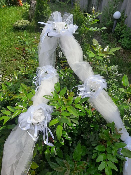 Свадебные украшения на машину 7 единиц