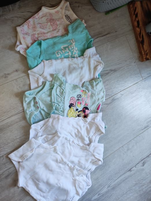 Body dla dziewczynki z krótkim rekawem