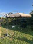 Parasol ogrodowy duży z pokrowcem 3,0m