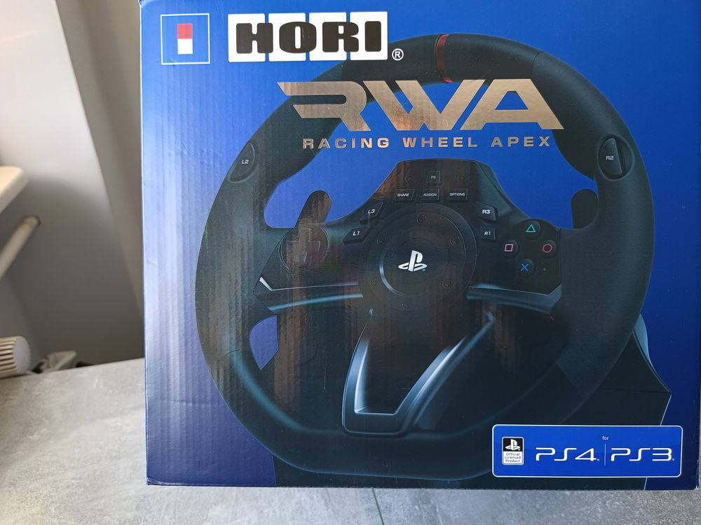 Kierownica "Hori Rwa" ps4/ps3/pc