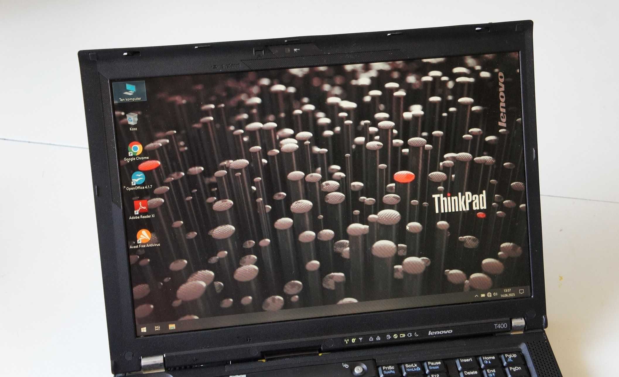 Laptop LENOVO T400 - Intel, SSD