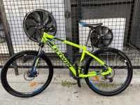 Горный велосипед B'Twin RockRider 520 27.5" XL зеленый
