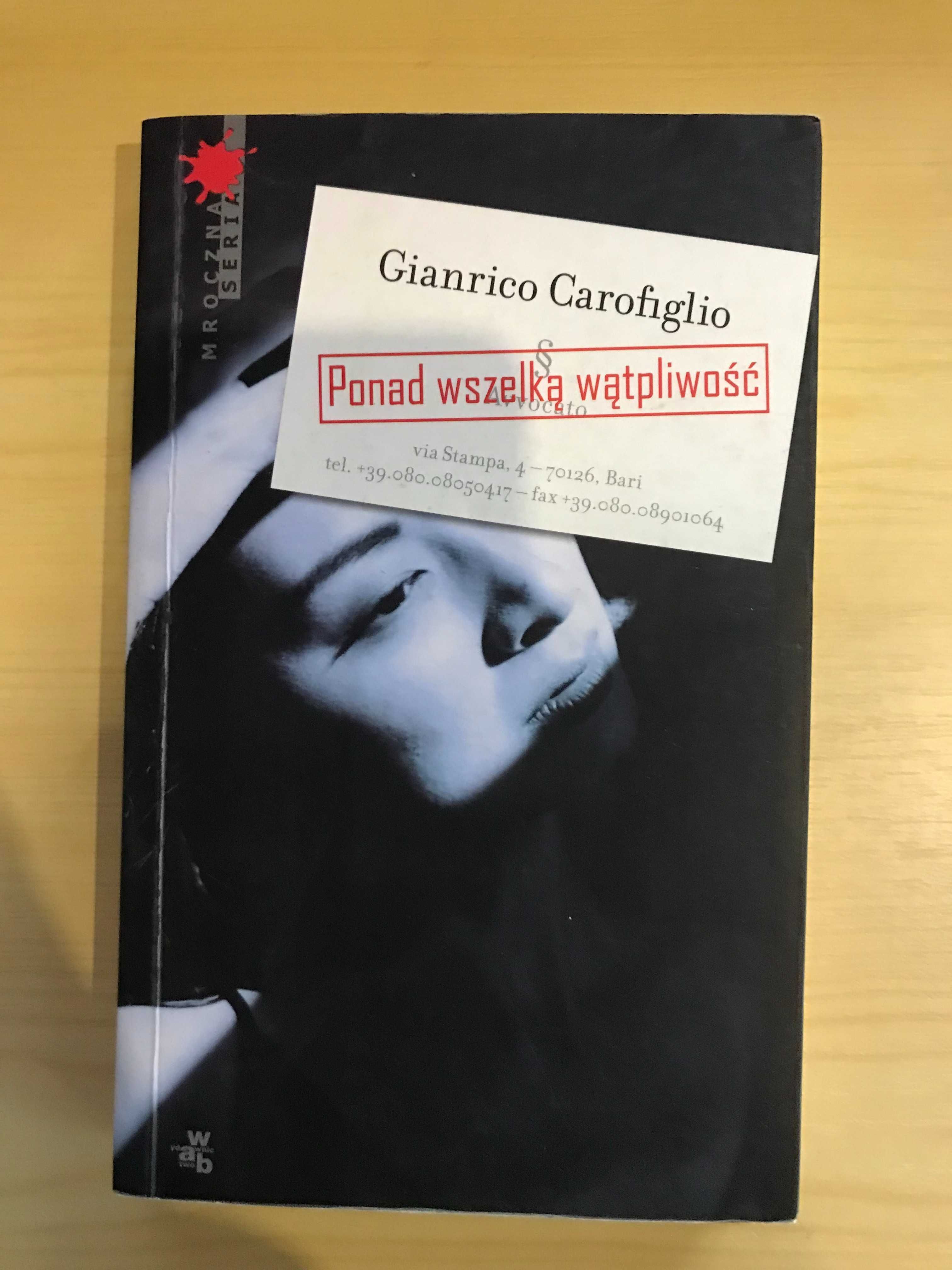 Ponad wszelką wątpliwość Gianrico Carofiglio