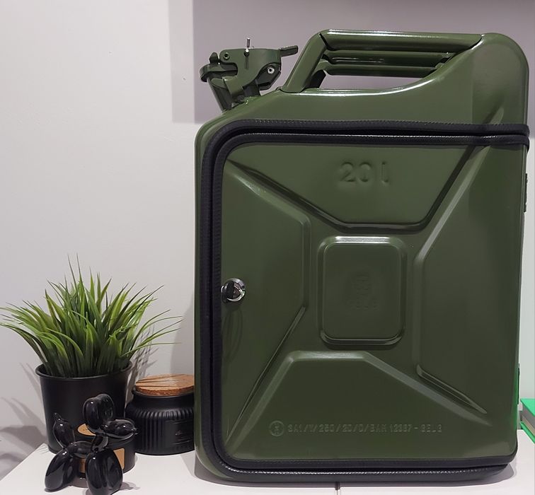 Kanister gelg 20l metal barek piknik prezent gift