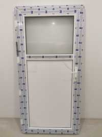 Drzwi 100x200 PVC PCV Plastikowe Garażowe Przemysłowe Gospodarcze