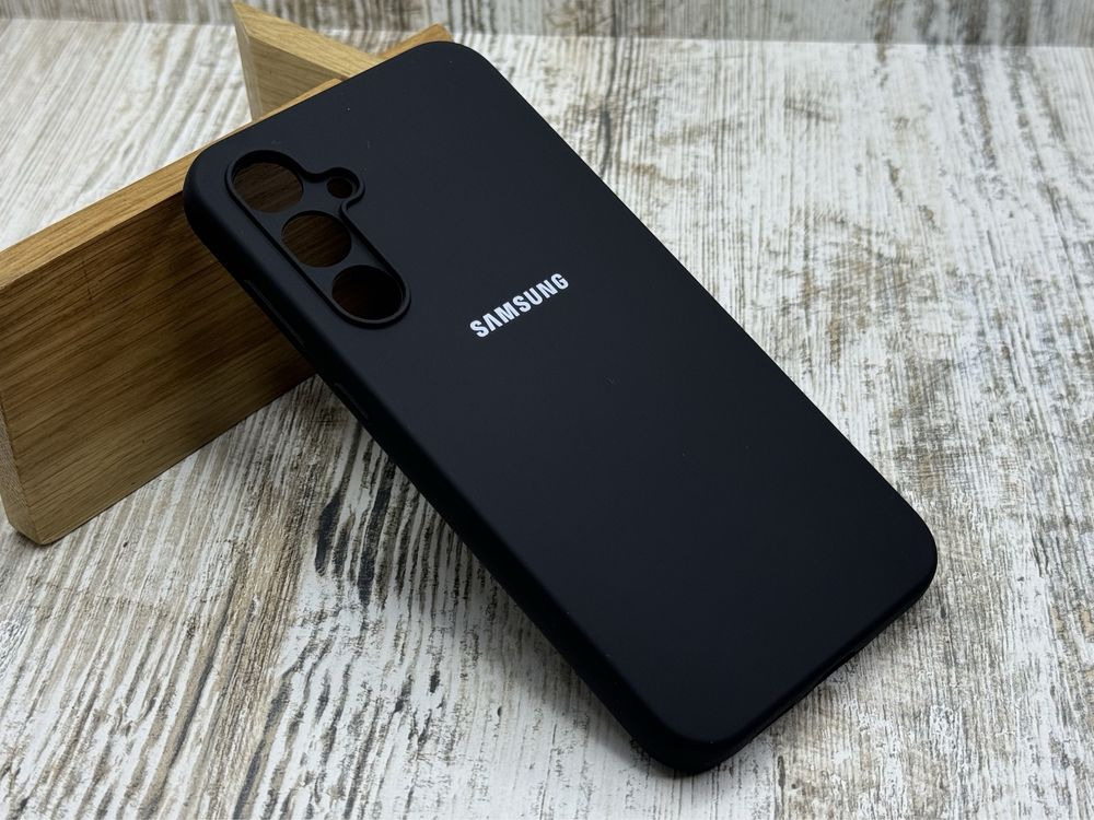 Чехол софттач Silicone Case на Samsung A15/ A35 и др чохол
