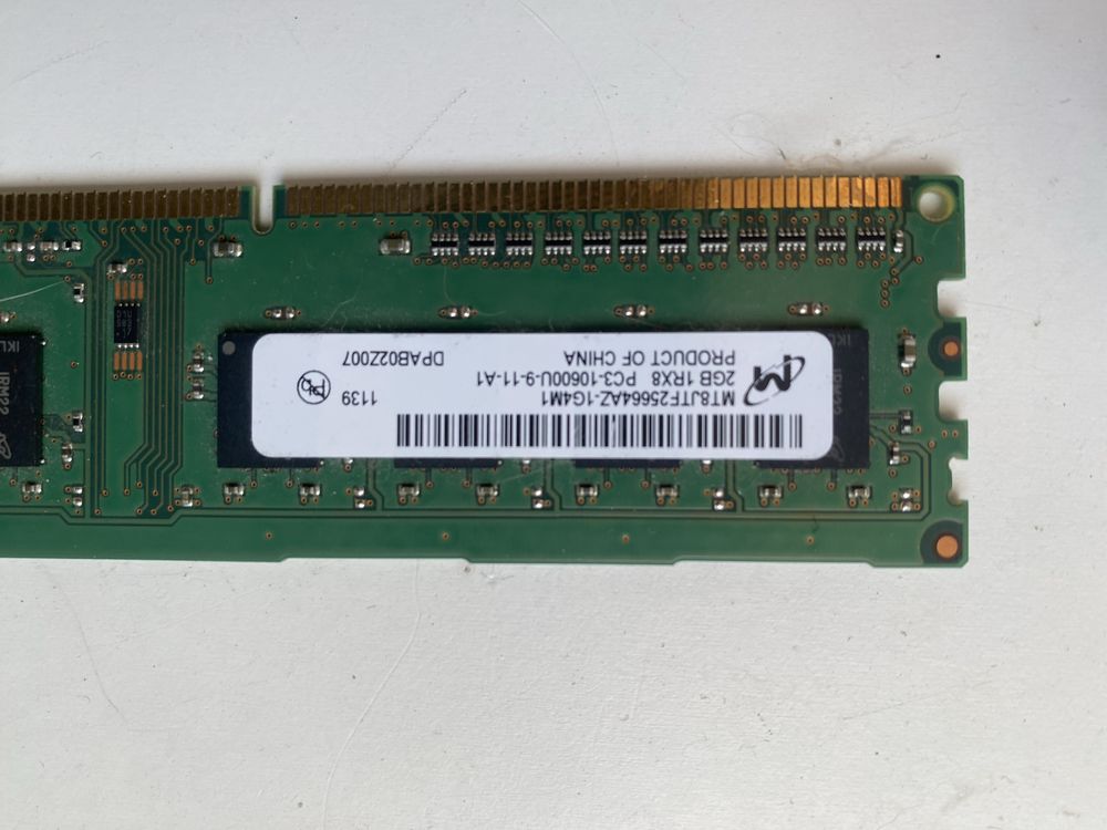 Pamiec do komputera stacjonarnego 2x2 GB DDR3