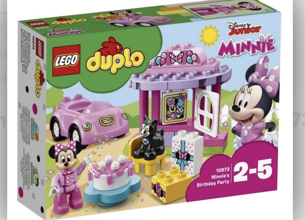 Lego Duplo Myszka Minnie przyjęcie urodzinowe