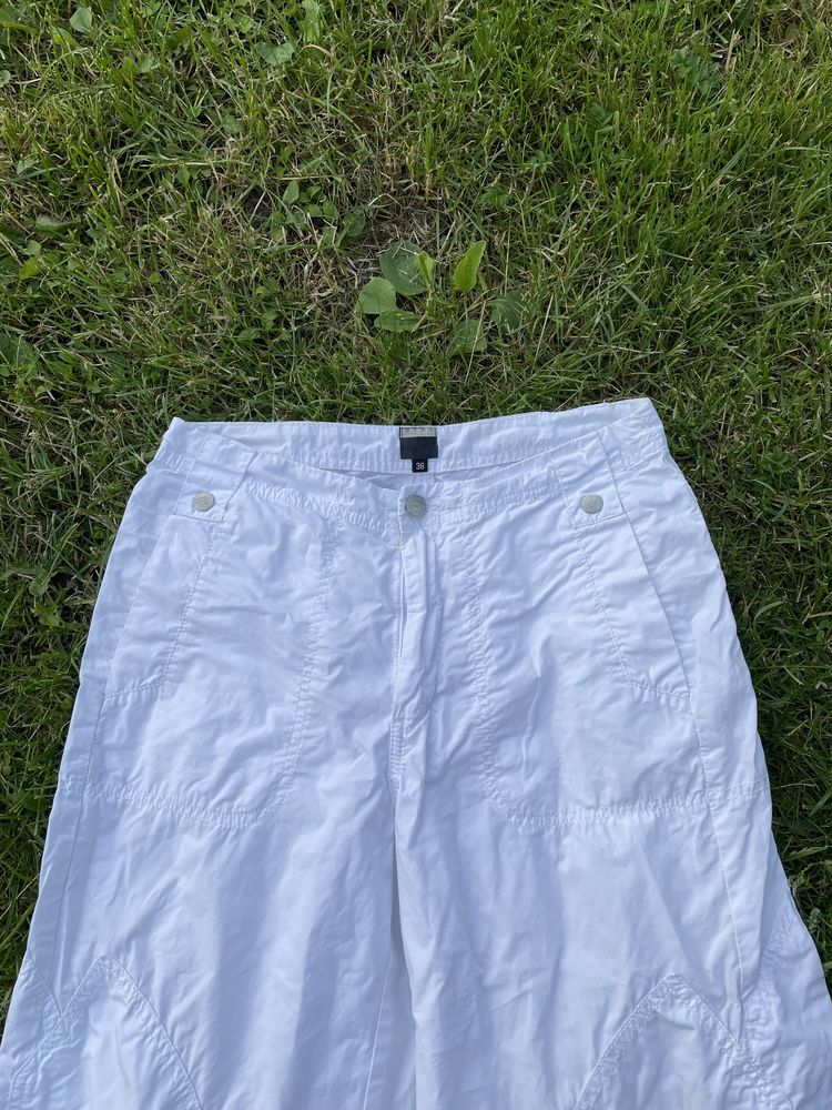 White cargo pants vintage