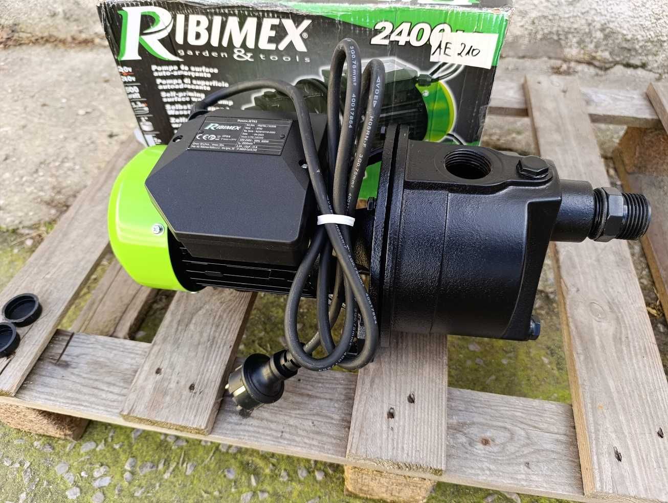 Pompa powierzchniowa Ribimex JET61 600W 240l/h obudowa żeliwna, Nowa