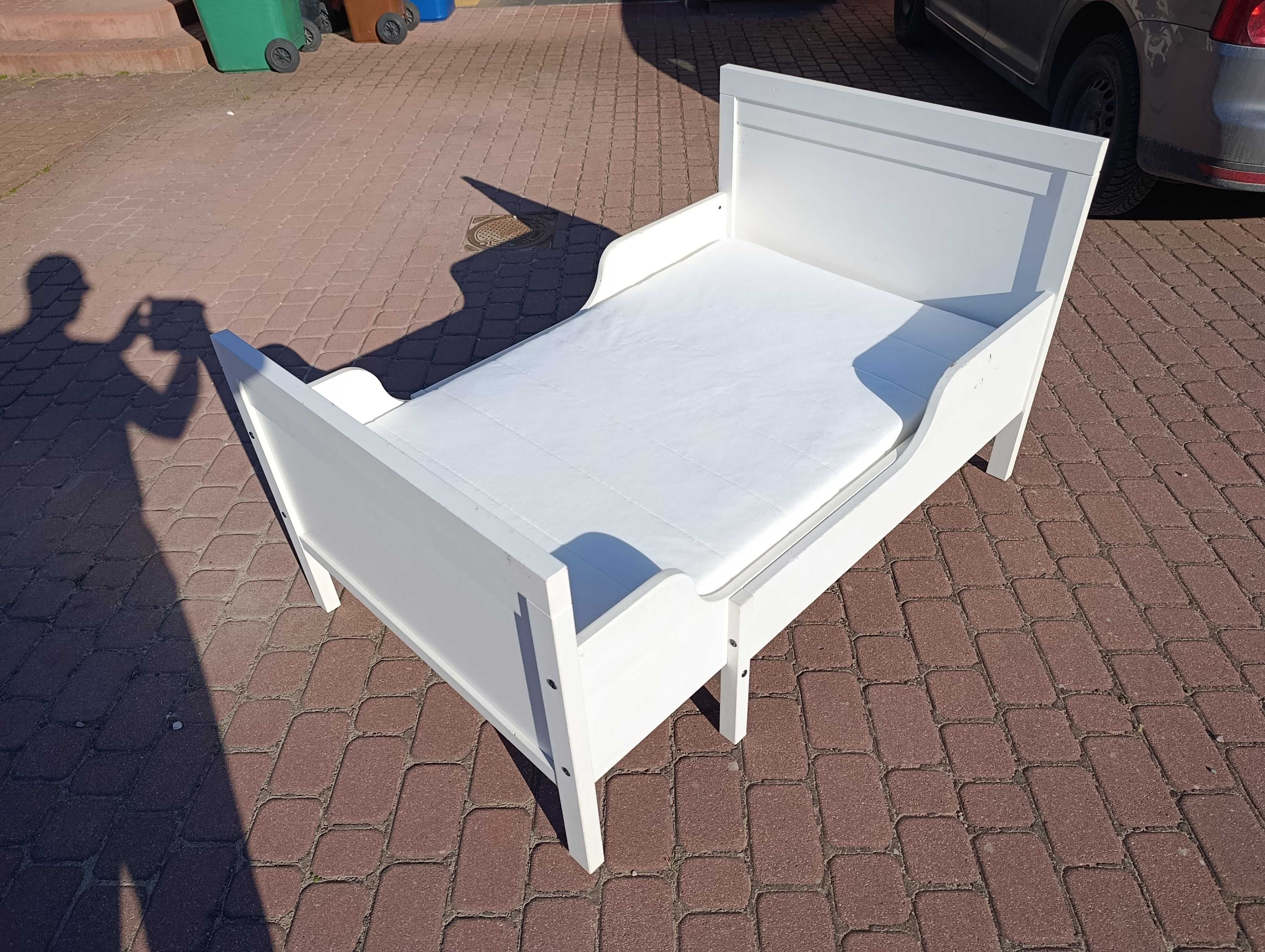 Łóżko IKEA SUNDVIK rozsuwane białe 80x200 cm bez materaca