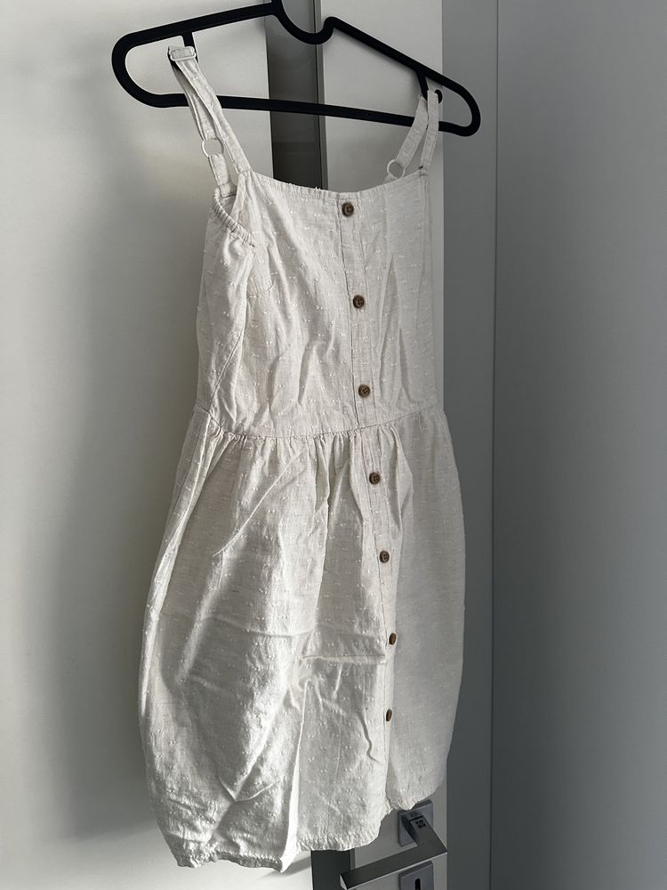 Sukienka lniana na ramiaczkach  Reserved 152 cm