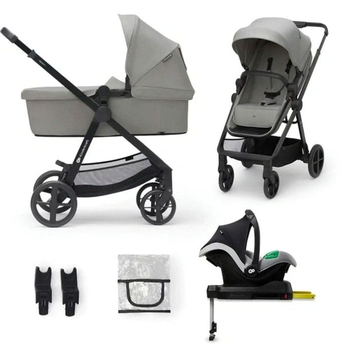 Wózek Kinderkraft 4w1 z bazą ISOFIX