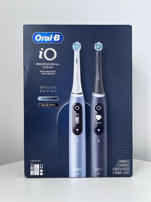 Набір 2 шт. електрична зубна щітка Oral-b iO Duo Pack Series 2 5 6 7 9