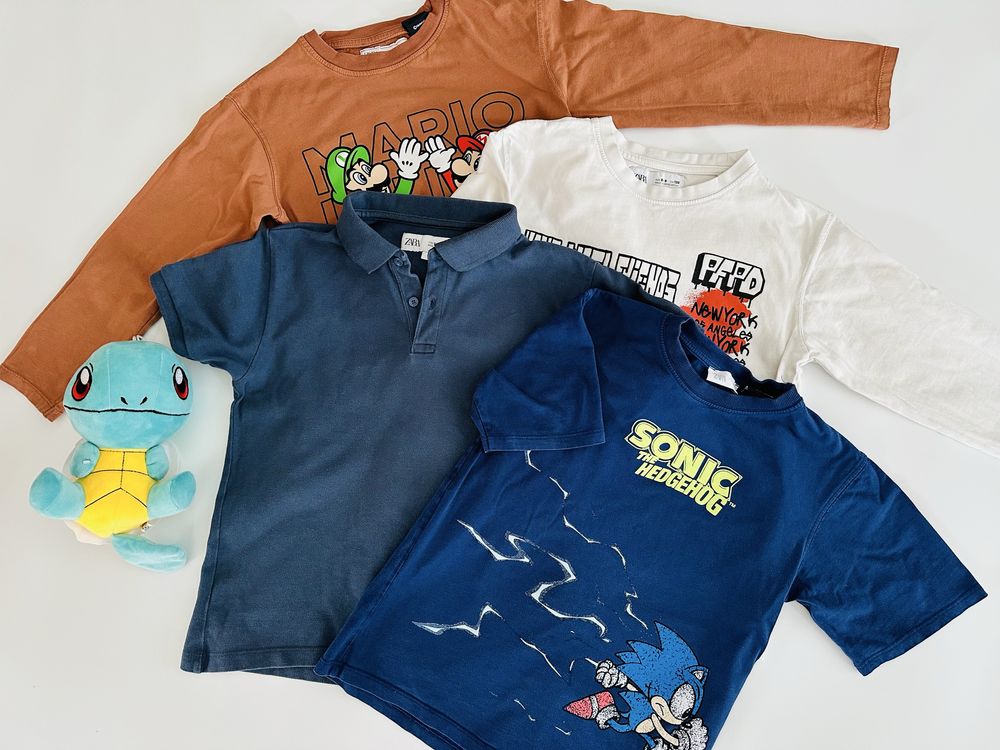 Zestaw bluzek Zara rozmiar 130