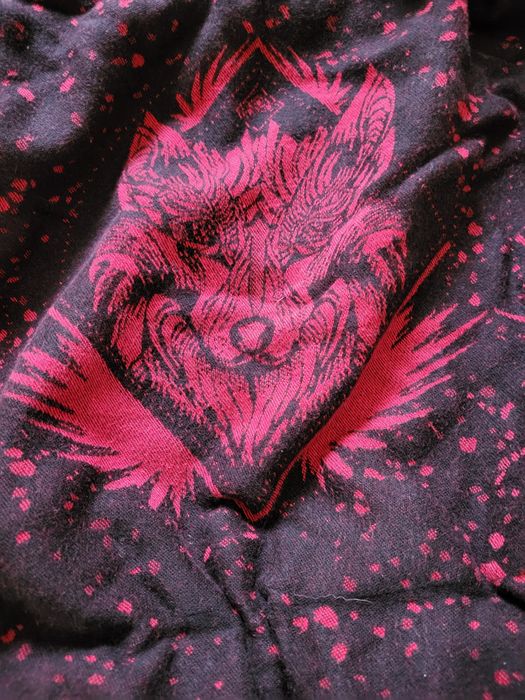 Sprzedam nosidło szyte z chusty luluna Wolf.