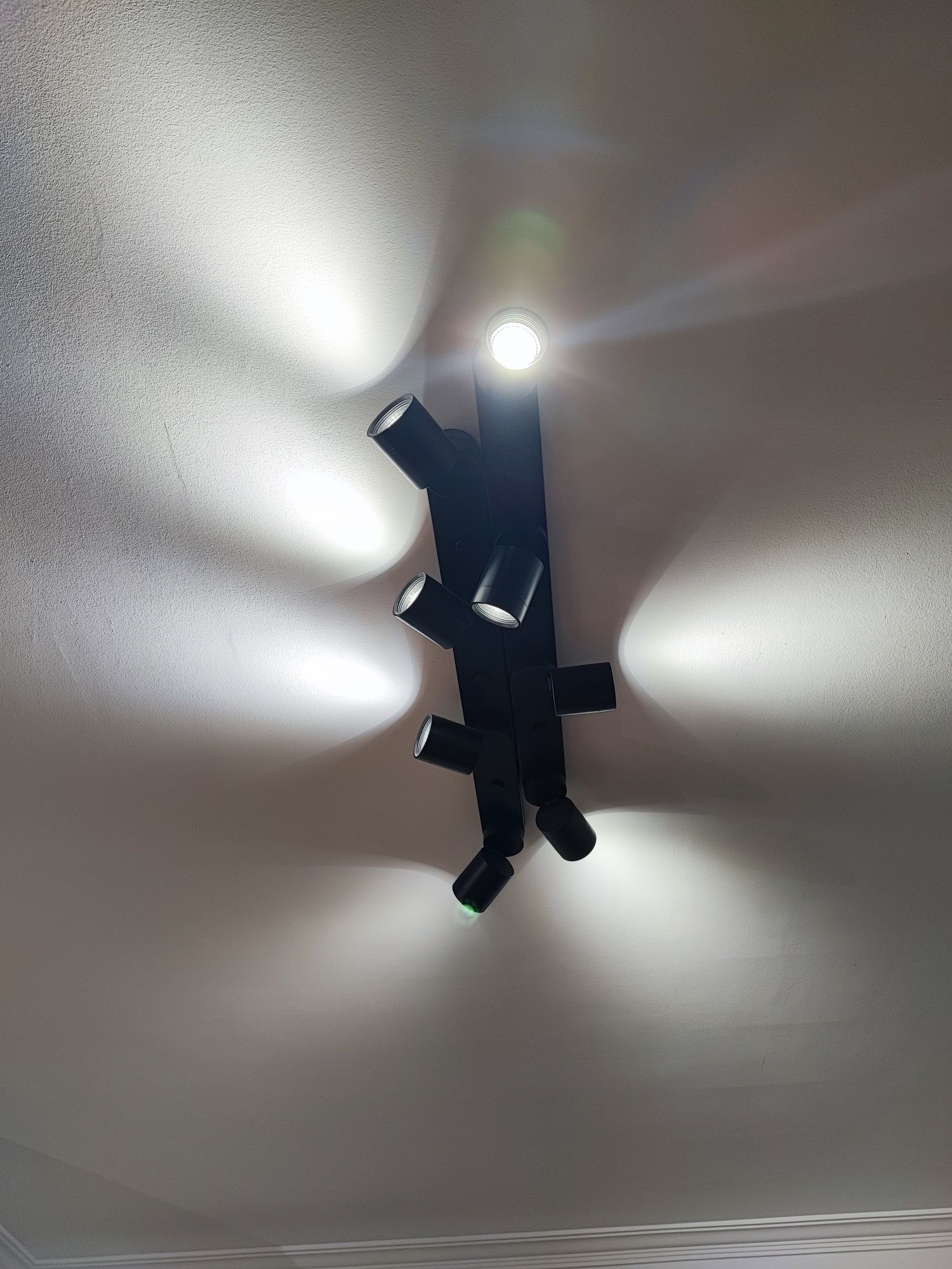 Candeeiro teto preto IKEA