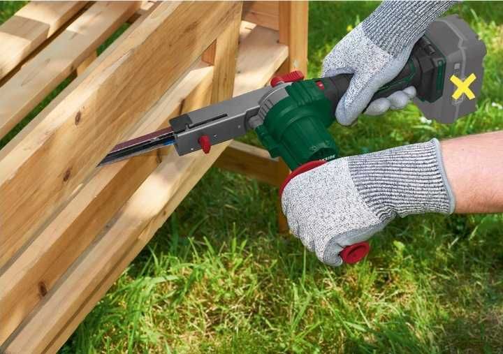 PARKSIDE Akumulatorowy pilnik taśmowy PBFA 20-Li A1 20V