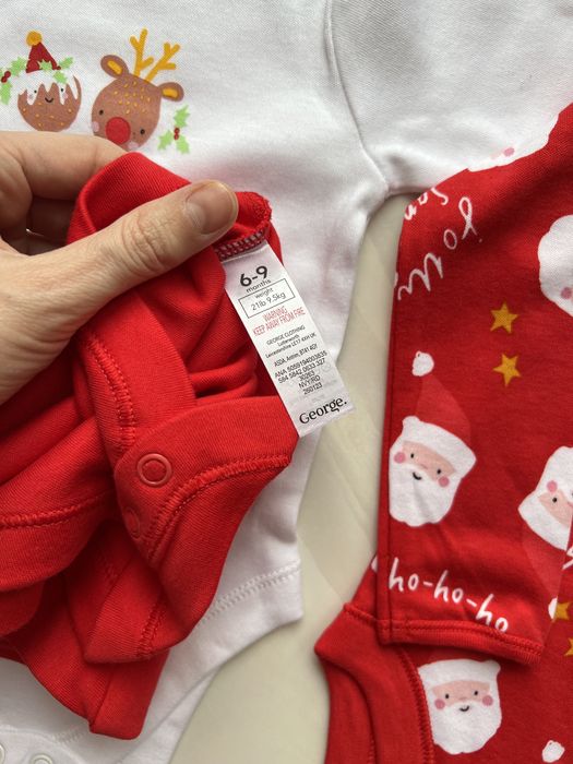 Набір новорічних боді