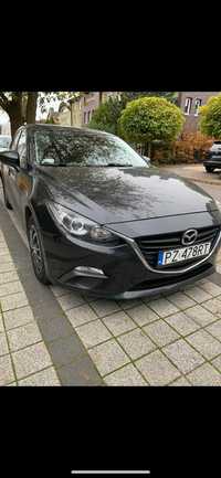 Mazda 3, sedan, 2015, automat, czarna perła, stan idealny!