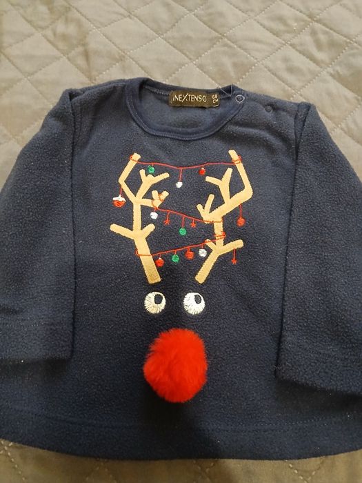 Bluza polarowa rozmiar 68 In Extenso na święta