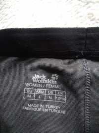 Legginsy termoaktywne Jack Wolfskin czarne