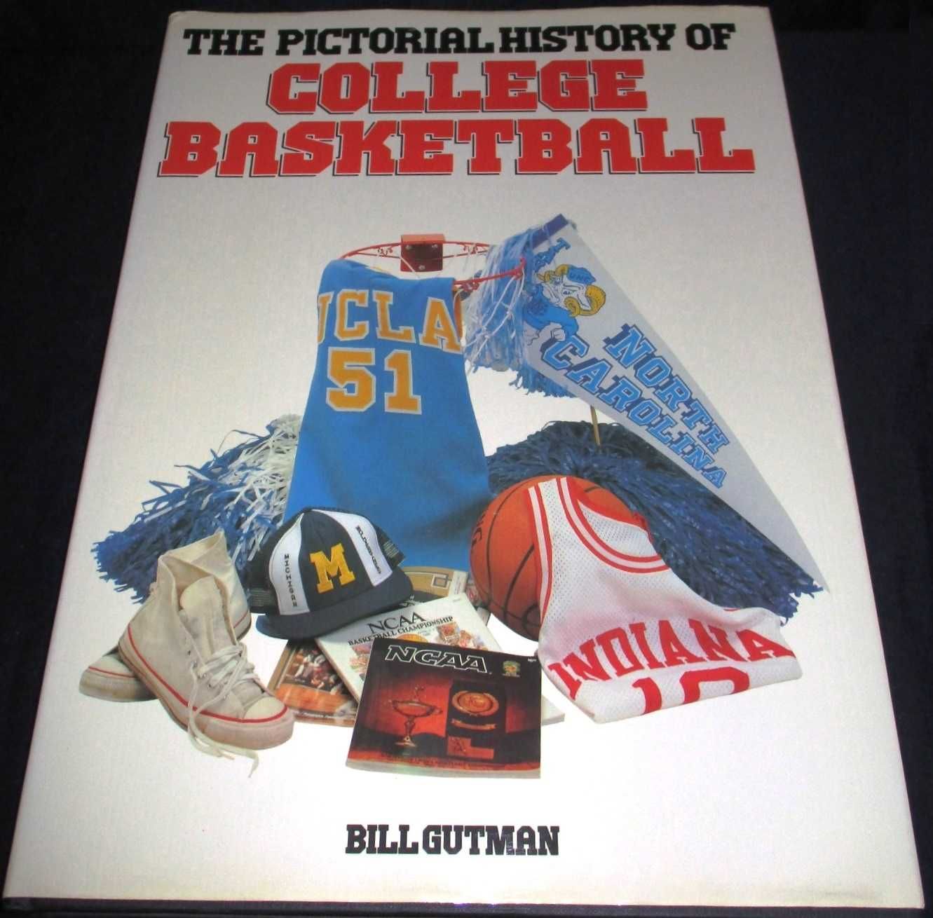 Livro Pictorial History of College Basketball Bill Gutman