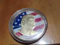 Moeda comemorativa Donald Trump