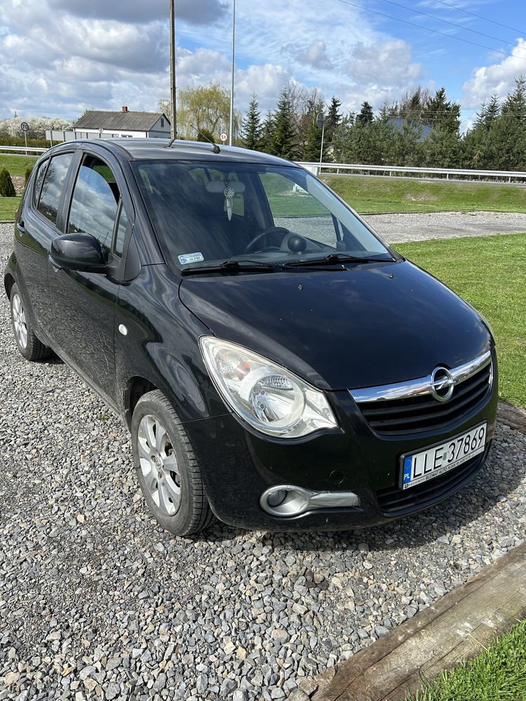 Opel Agila 2008 rok czarny