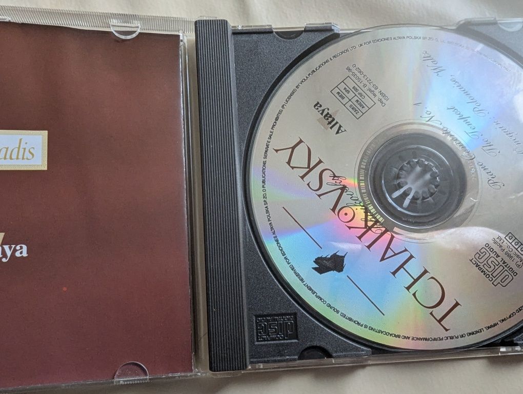 Plyta CD, muzyka romantyczna, czajkowski, Tchaikovsky
