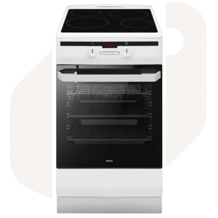 Kuchnia indukcyjna Amica 58IES3.322HTaDQ(W) Termoobieg OUTLET 10JG8