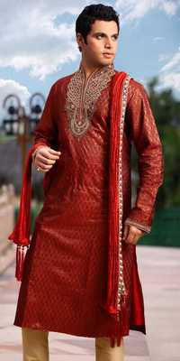 Курта. Мужская индийская национальная одежда.