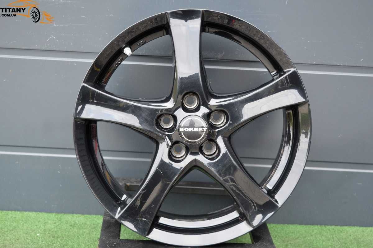 Чорні BORBET R17 5x108 Ford Mondeo Kuga Volvo S40 S60 v60 титани