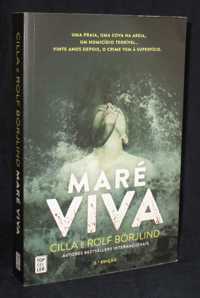 Livro Maré Viva Cilla Börjlind e Rolf Börjlind