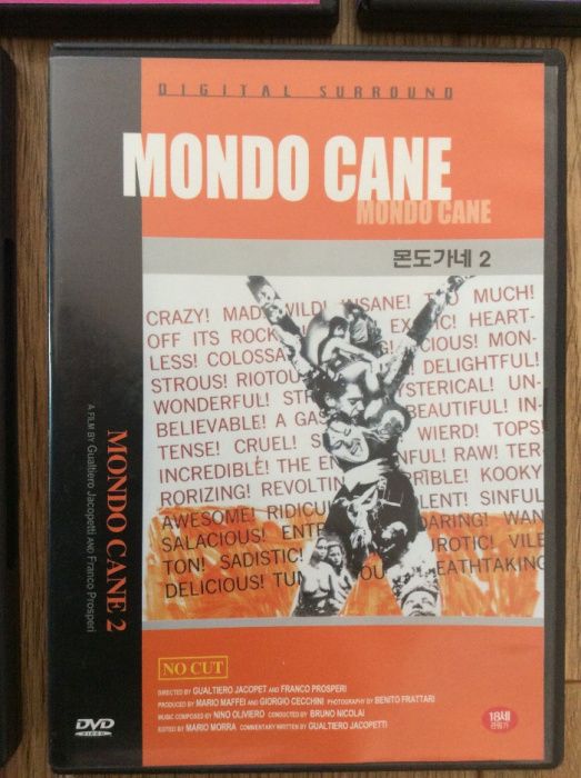 Mondo Cane - zestaw kultowych filmów dokumentalnych - 5 DVD