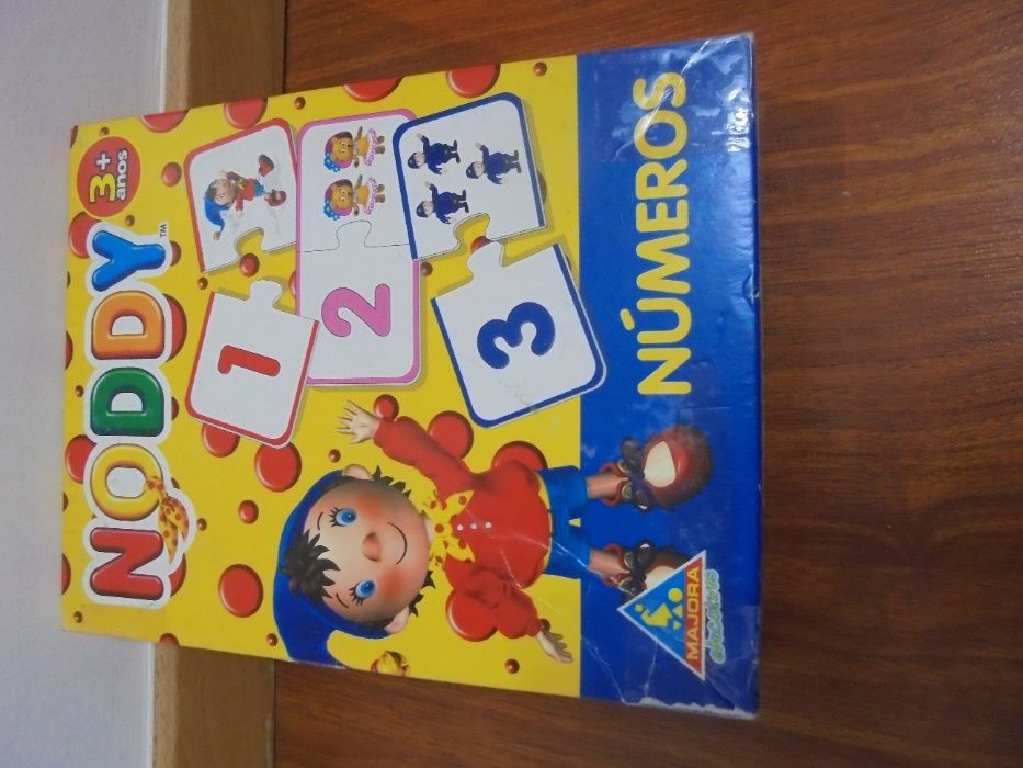 Puzzle Noddy - 1 ao 9, da Majora