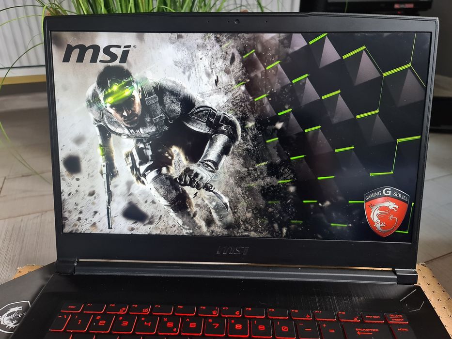 Laptop MSi i7 11gen GTX1650 12GB laptop gamingowy IPS