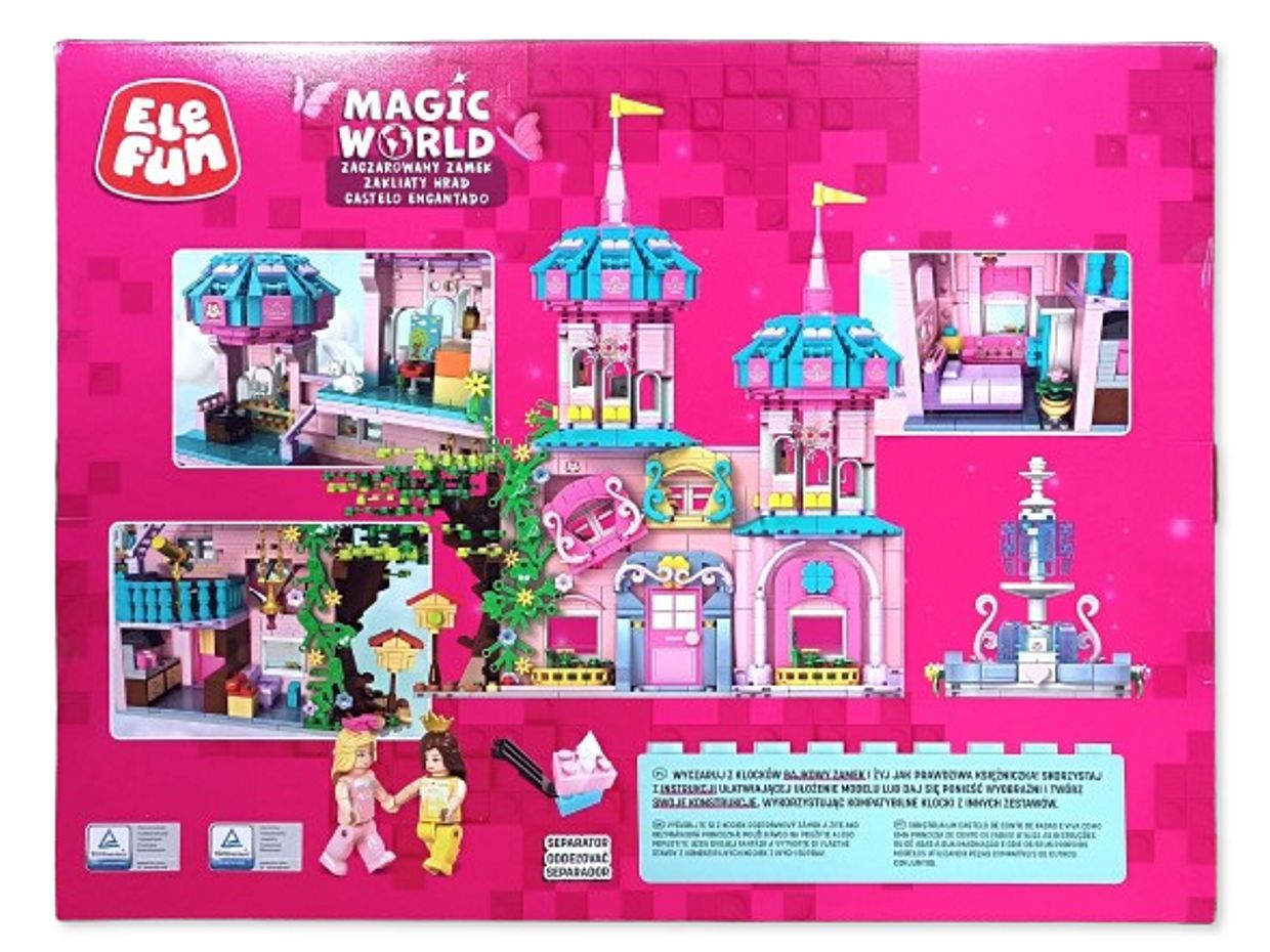 Klocki Elefun Magic World Zaczarowany zamek 8830