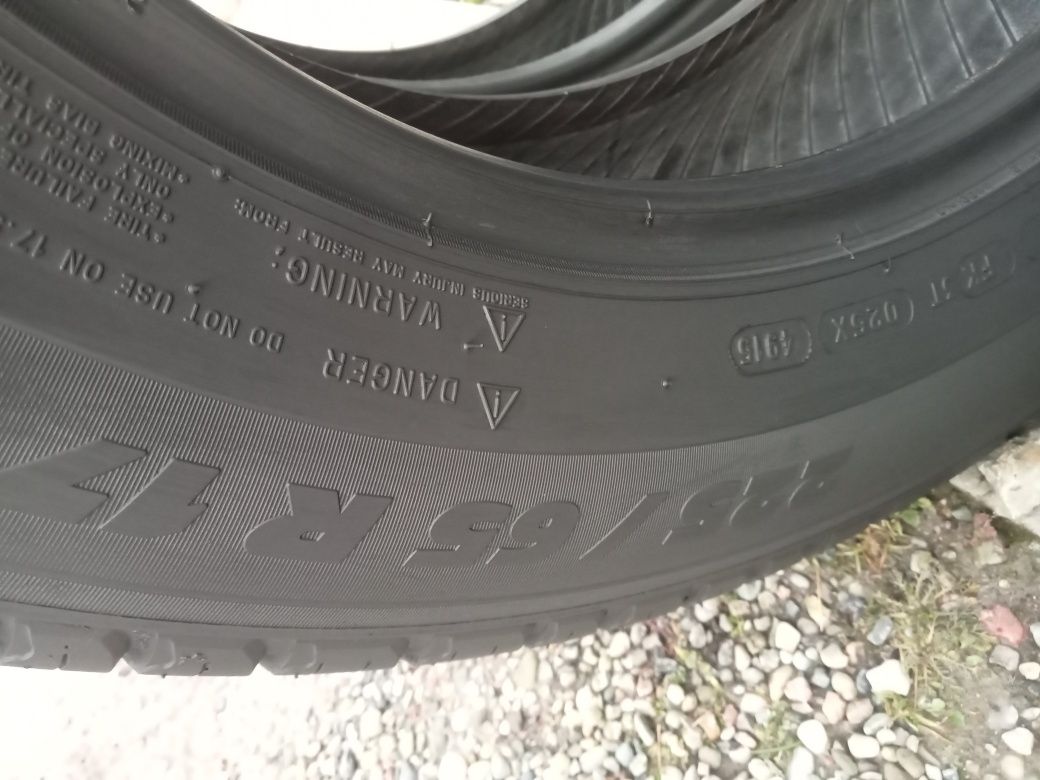 2x Opony Używane Letnie 225/65R17 Michelin