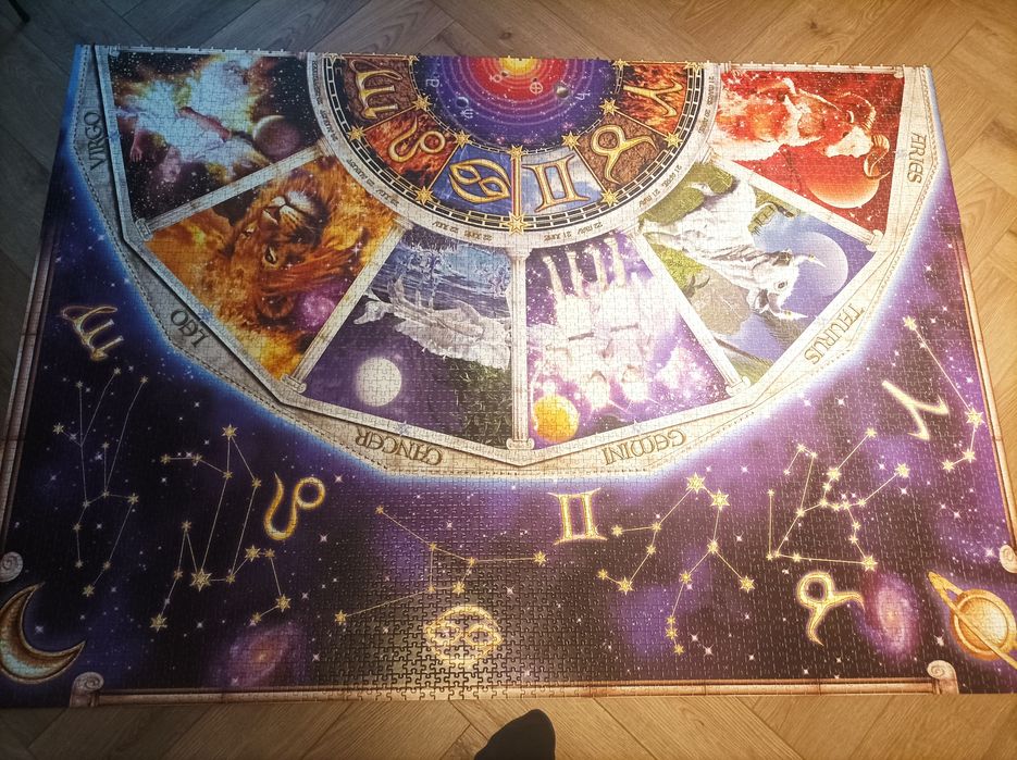 Puzzle Ravensburger 9000 znaki zodiaku