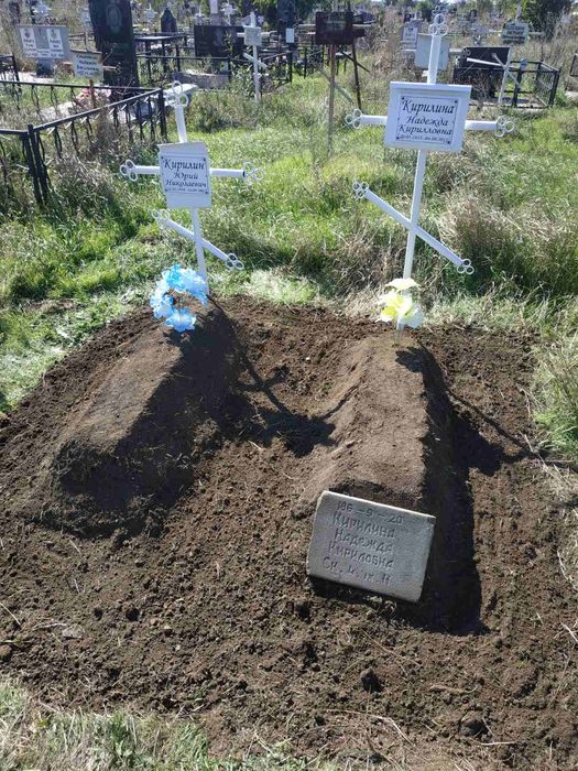 Уборка могил, покраска оград.