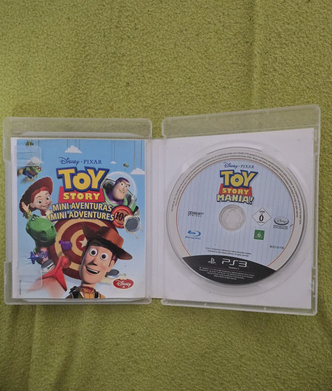 Toy story mini aventuras  ps3  em ótimo estado