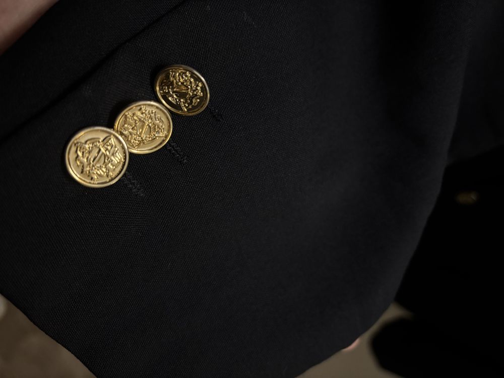 Blazer preto da Giovanni Galli Vintage