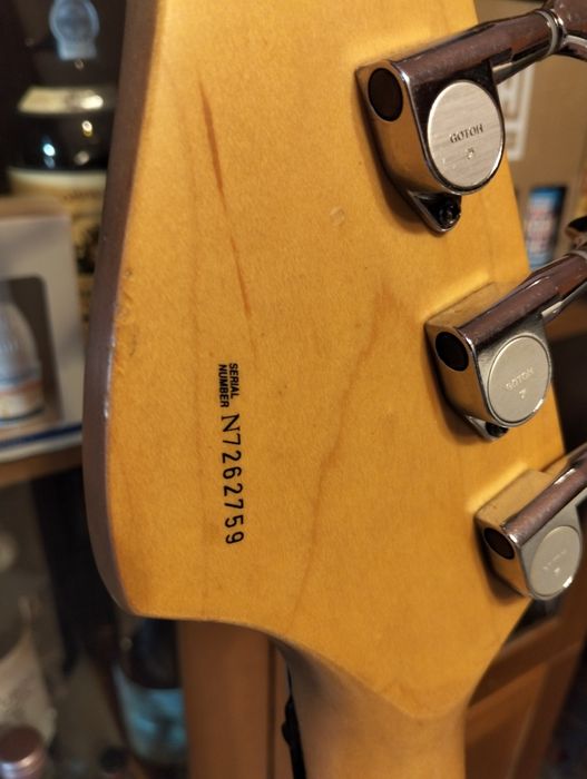 Baixo Fender American Delux Suhr Era 1997