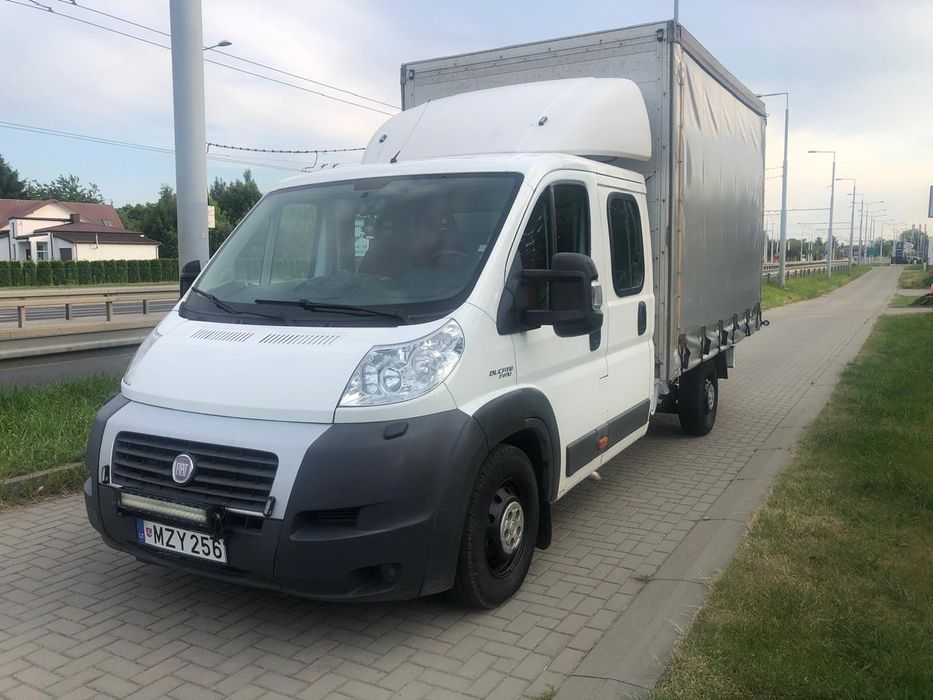 Iveco Ducato Dubel kabina, Jumper Brygadówka ,paka