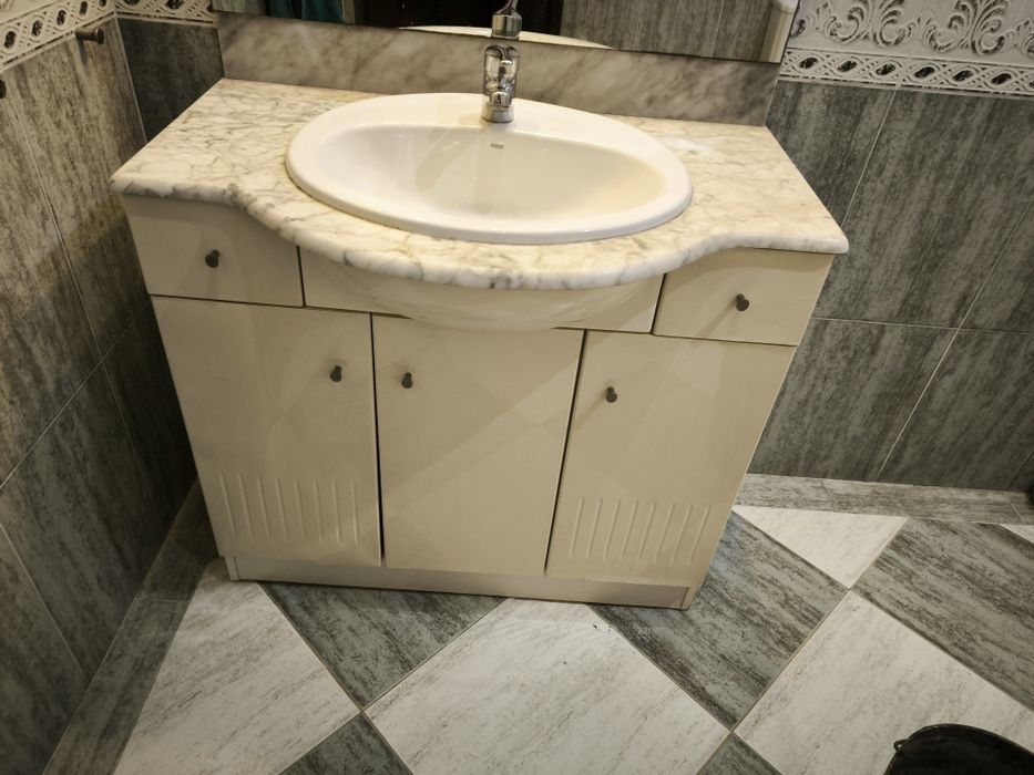 Movel wc com espelho