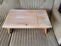 stolik pod laptopa drewniany solidny