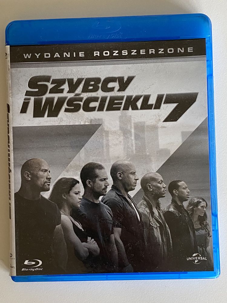 Szybcy i wściekli 7 wydanie rozszerzone film Blu-ray Disc